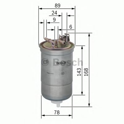 BOSCH 0450906274 -  Топливный фильтр