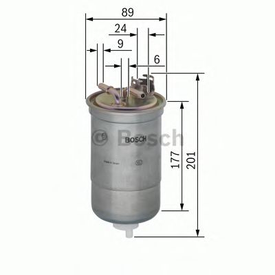 BOSCH 0450906281 -  Топливный фильтр
