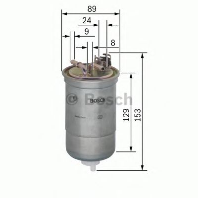 BOSCH 0450906334 -  Топливный фильтр