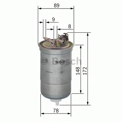 BOSCH 0450906373 -  Топливный фильтр