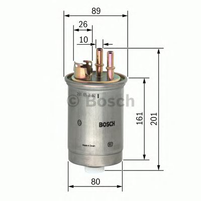 BOSCH 0450906376 -  Топливный фильтр
