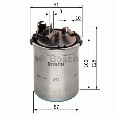BOSCH 0450906426 -  Топливный фильтр