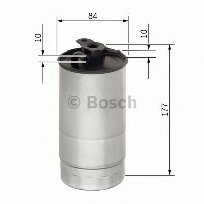 BOSCH 0450906451 -  Топливный фильтр