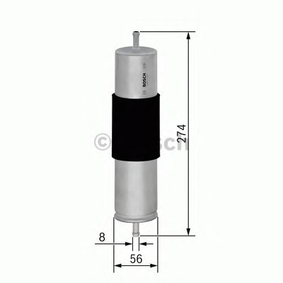 BOSCH 0450906463 -  Топливный фильтр