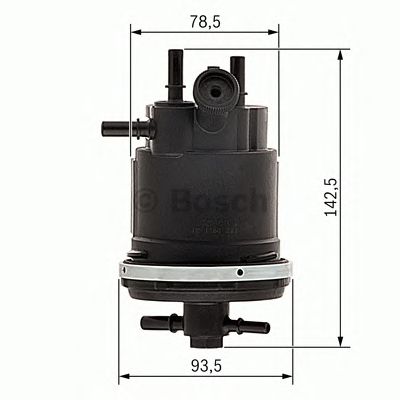 BOSCH 0450907001 -  Топливный фильтр