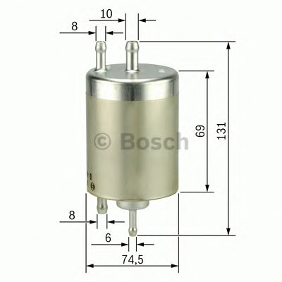 BOSCH 0450915001 -  Топливный фильтр