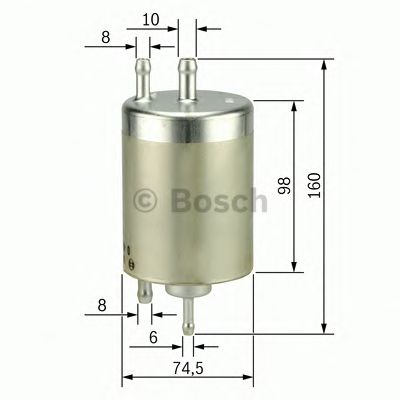 BOSCH 0450915003 -  Топливный фильтр