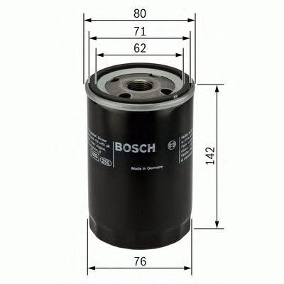 BOSCH 0451103092 -  Масляный фильтр