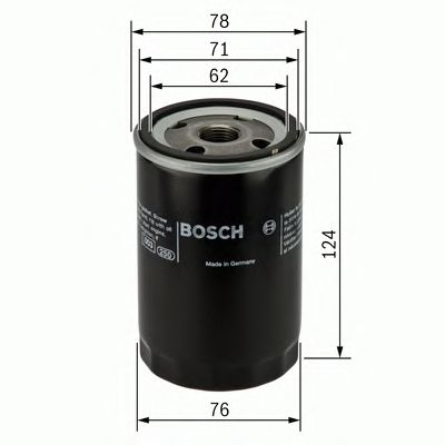 BOSCH 0451103105 -  Масляный фильтр