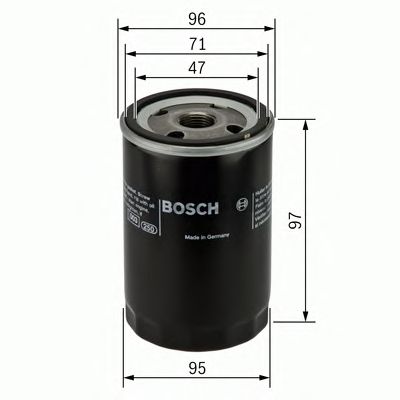BOSCH 0451103170 -  Масляный фильтр