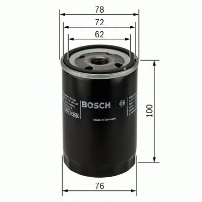BOSCH 0451103232 -  Масляный фильтр