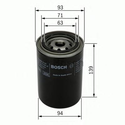 BOSCH 0451103238 -  Масляный фильтр
