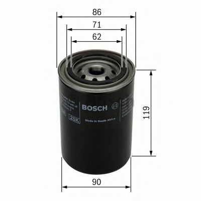 BOSCH 0451103240 -  Масляный фильтр