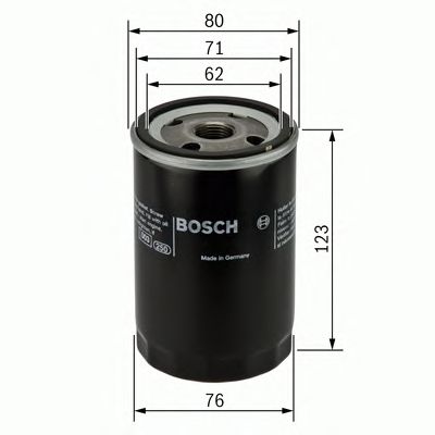 BOSCH 0451103258 -  Масляный фильтр