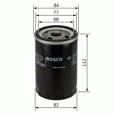 BOSCH 0451103266 -  Масляный фильтр