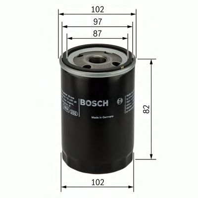 BOSCH 0451103270 -  Масляный фильтр