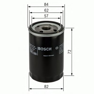 BOSCH 0451103316 -  Масляный фильтр