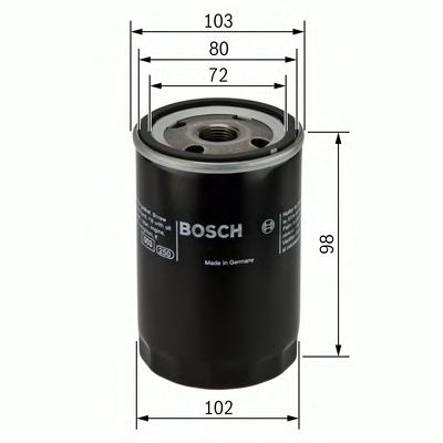 BOSCH 0451103365 -  Масляный фильтр