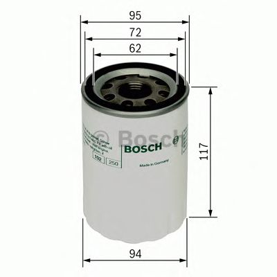 BOSCH 0451103366 -  Масляный фильтр