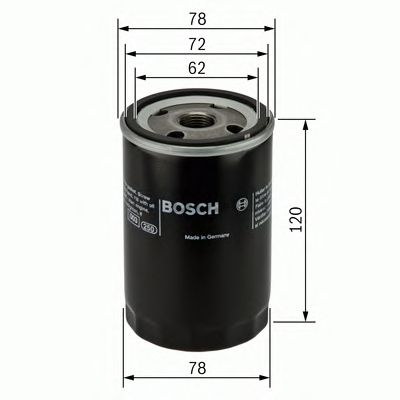 BOSCH 0451103369 -  Масляный фильтр