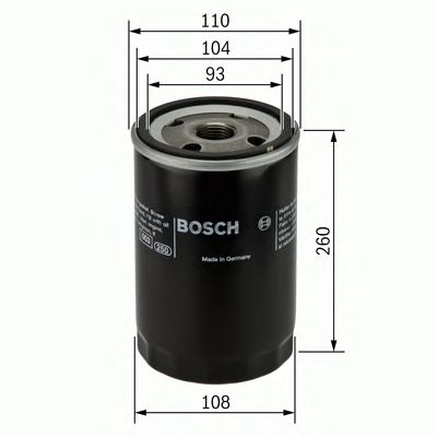 BOSCH 0451104010 -  Масляный фильтр