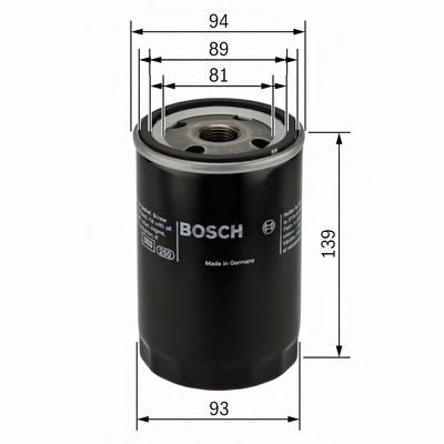 BOSCH 0451104064 -  Масляный фильтр