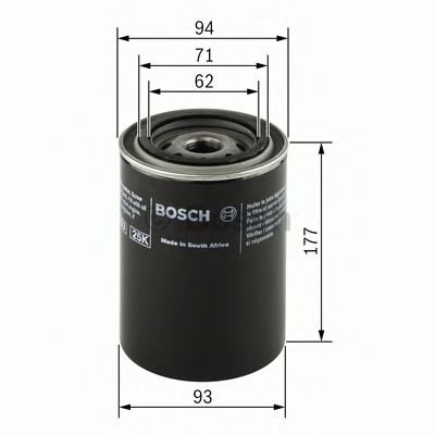 BOSCH 0451203002 -  Масляный фильтр