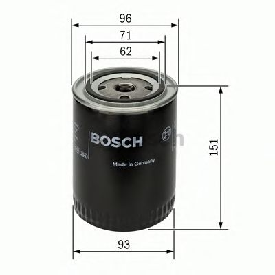 BOSCH 0451203012 -  Масляный фильтр