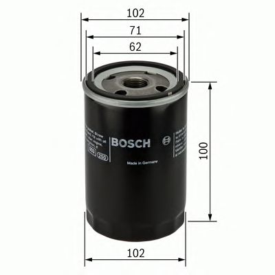 BOSCH 0451203178 -  Масляный фильтр