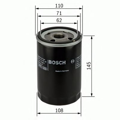 BOSCH 0451203201 -  Масляный фильтр