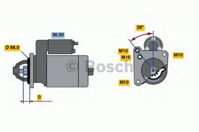 BOSCH 0986010310 -  Стартер