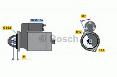 BOSCH 0986010780 -  Стартер