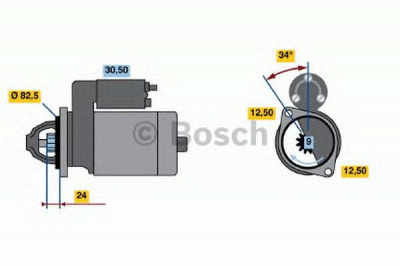 BOSCH 0986010850 -  Стартер