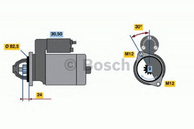 BOSCH 0986011150 -  Стартер