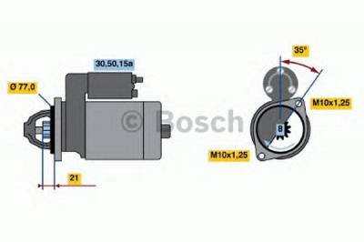 BOSCH 0986012171 -  Стартер