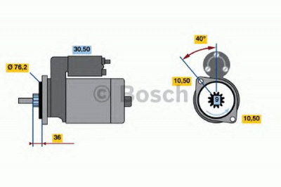 BOSCH 0986013050 -  Стартер