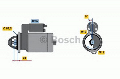 BOSCH 0986013140 -  Стартер