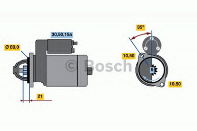 BOSCH 0986013160 -  Стартер