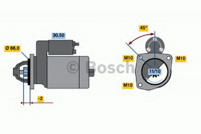 BOSCH 0986013240 -  Стартер