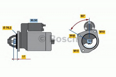BOSCH 0986013270 -  Стартер