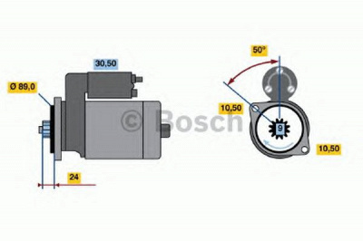 BOSCH 0986014071 -  Стартер