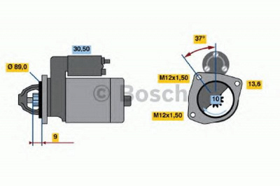 BOSCH 0986014101 -  Стартер