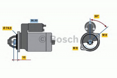 BOSCH 0986014371 -  Стартер