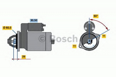 BOSCH 0986014381 -  Стартер
