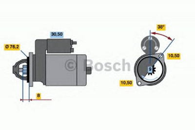 BOSCH 0986014610 -  Стартер