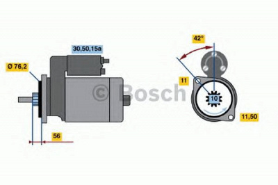 BOSCH 0986014820 -  Стартер
