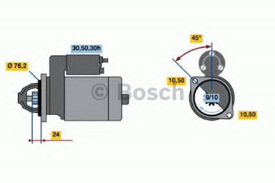 BOSCH 0986014840 -  Стартер