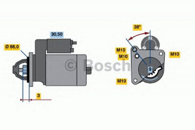 BOSCH 0986015010 -  Стартер