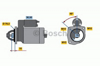 BOSCH 0986015090 -  Стартер