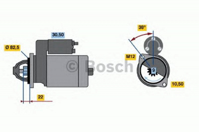 BOSCH 0986016280 -  Стартер